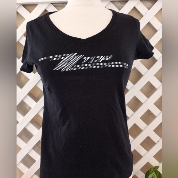 District Tops Zz Top Womens Black Tshirt Sz S Poshmark